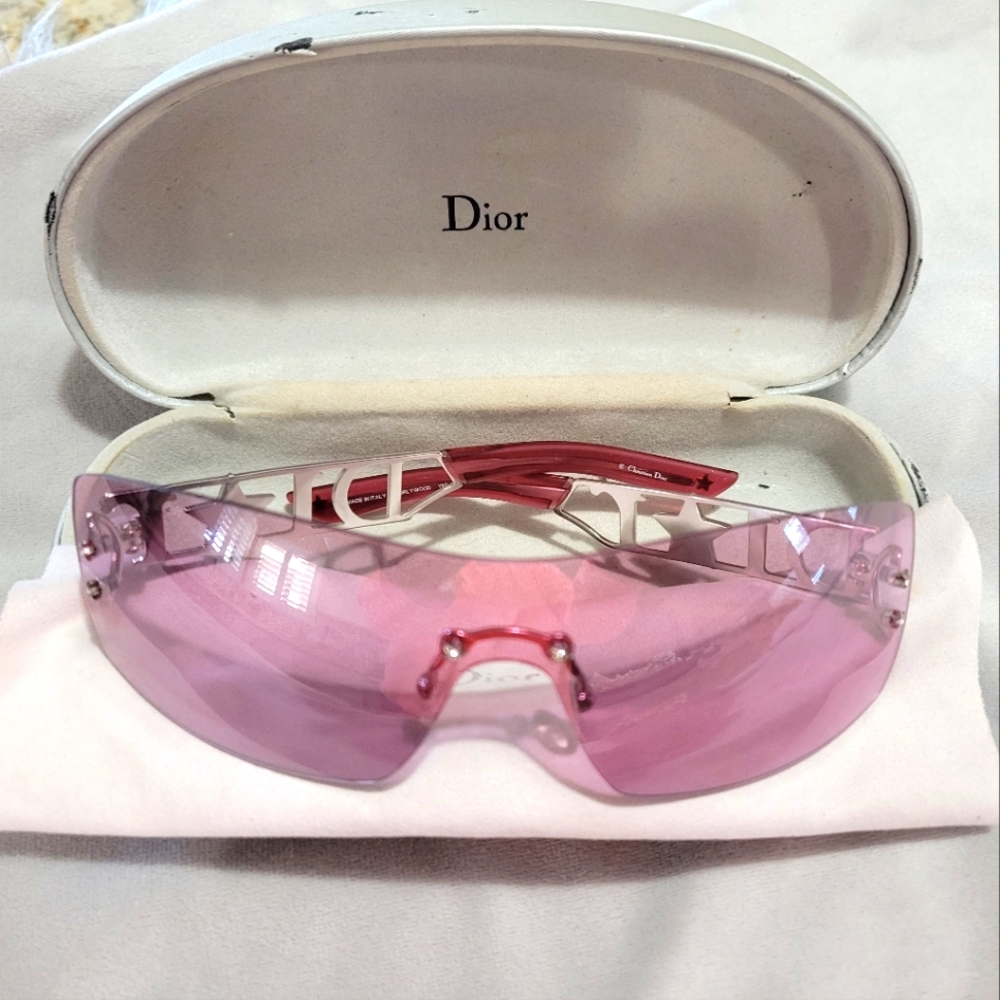 Dior Vintage Pink Sunglasses